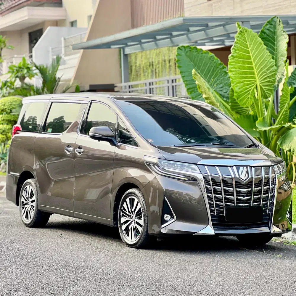 (CASH) Toyota Alphard Facelift 2018