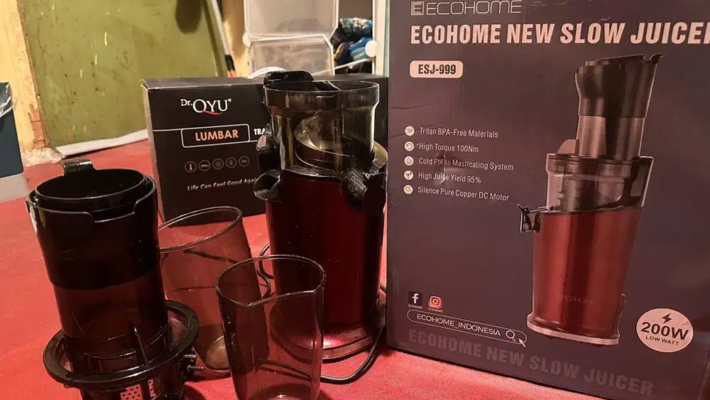 [JUAL] ECOHOME Slow Juicer ESJ-999