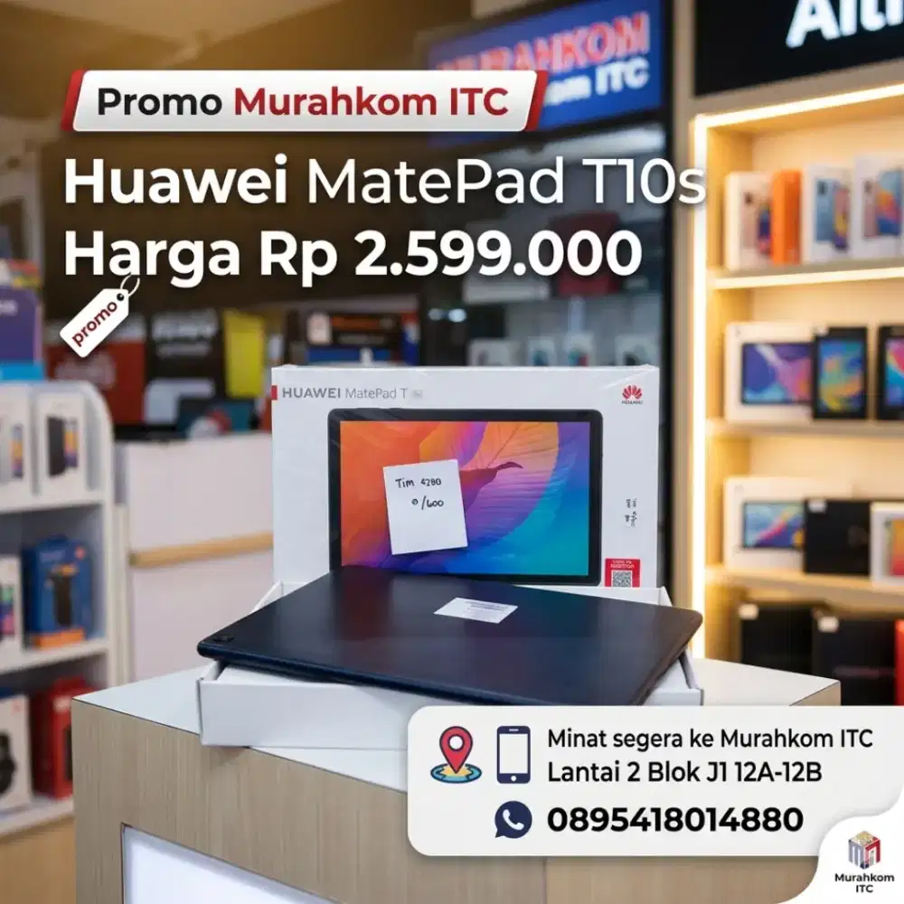 NEW TABLET Huawei MatePad T10s (4GB/64GB)