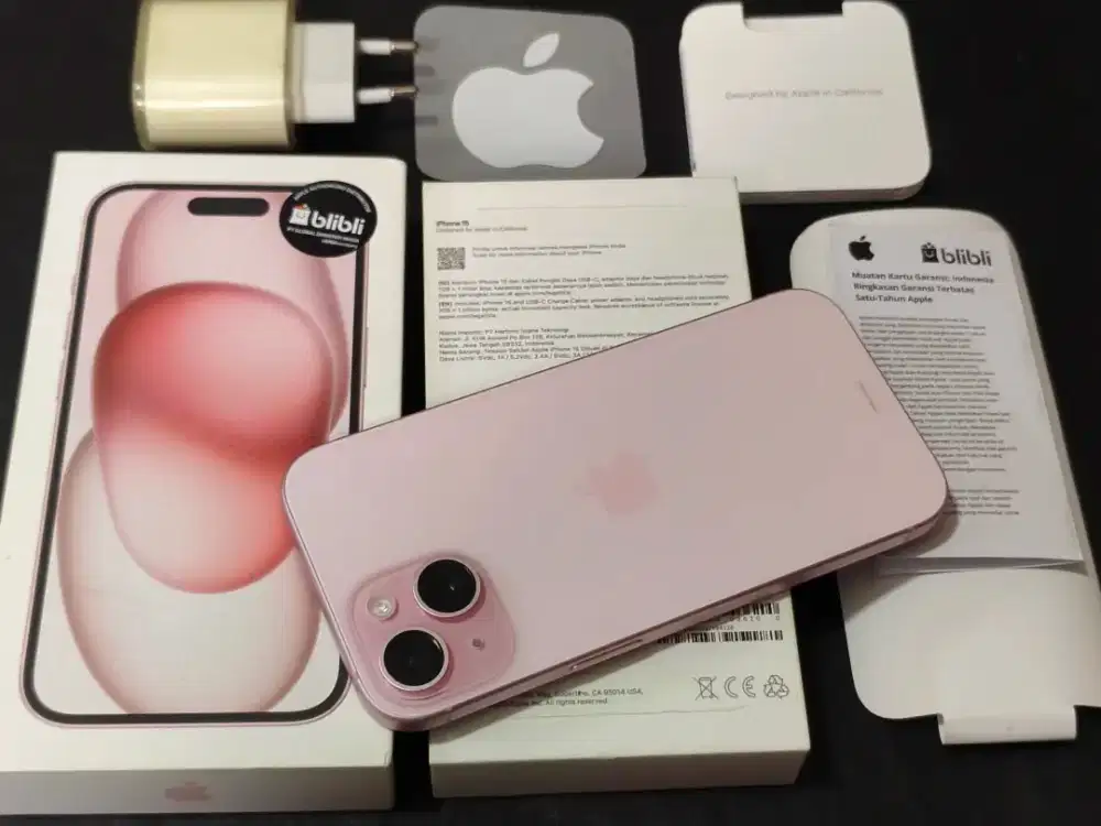Iphone 15 128Gb Bh 100 Siklus 58