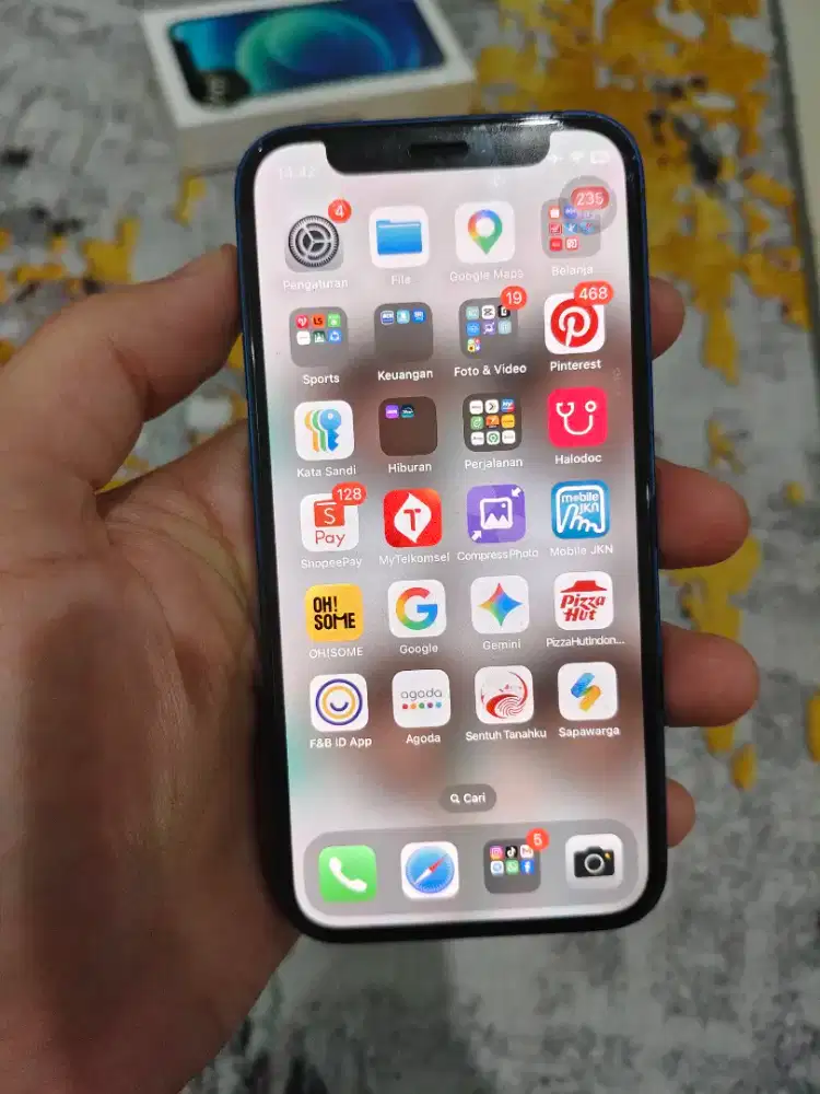 Iphone 12 mini ibox 256gb berkah