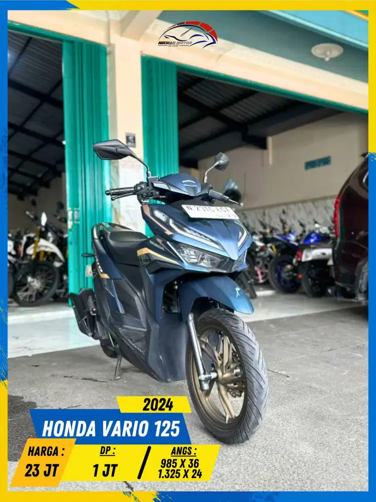 HONDA VARIO 125 2024 NEGO SAMPE DEAL BOSKUU HIKMAH MOTOR KEPUH