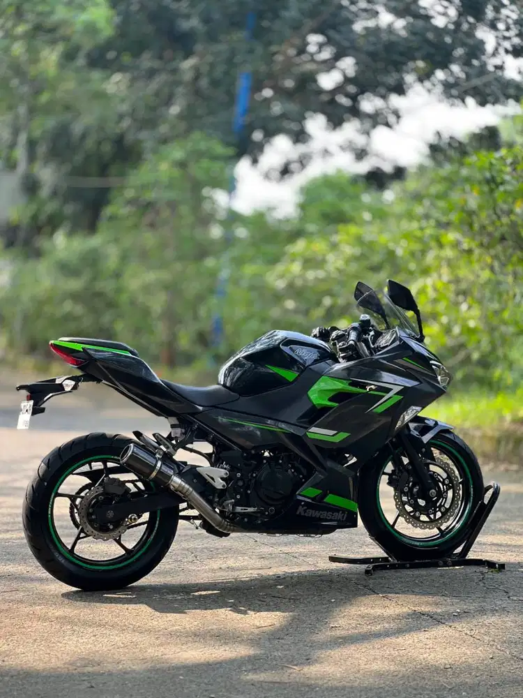 KAYAK BARU! KAWASAKI NEW NINJA 250 FI SE MDP KEYLESS HITAM 2019 TAX ON