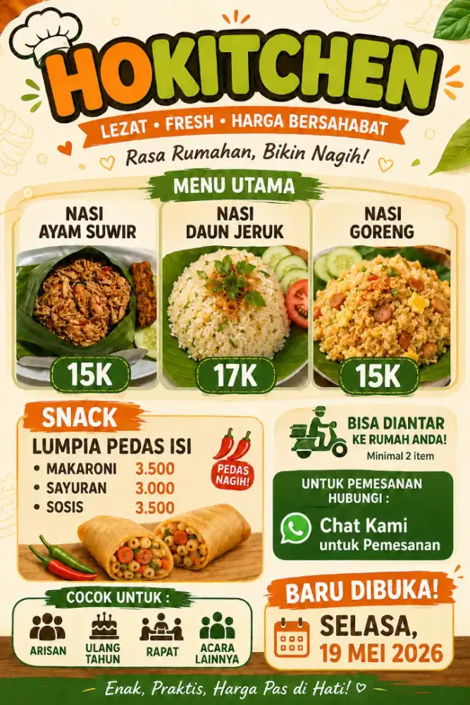 HOKITCHEN (NASI & LUMPIA)