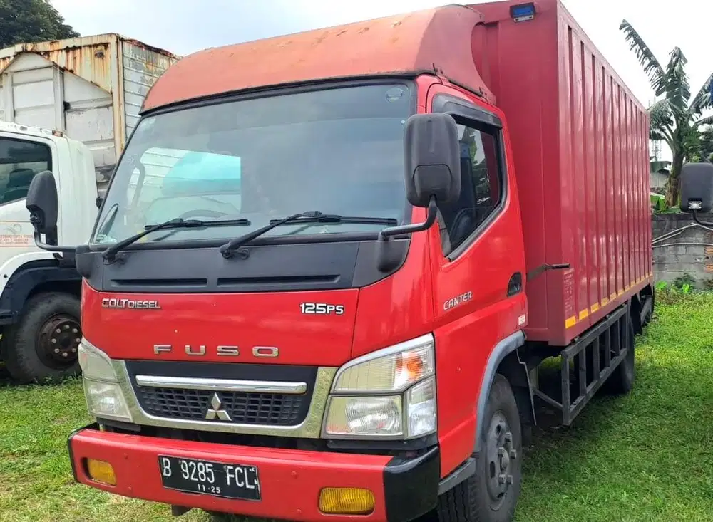 jual cepat & MURAH CDD Mitsubishi coltdiesel canter FE73 box besi 2020