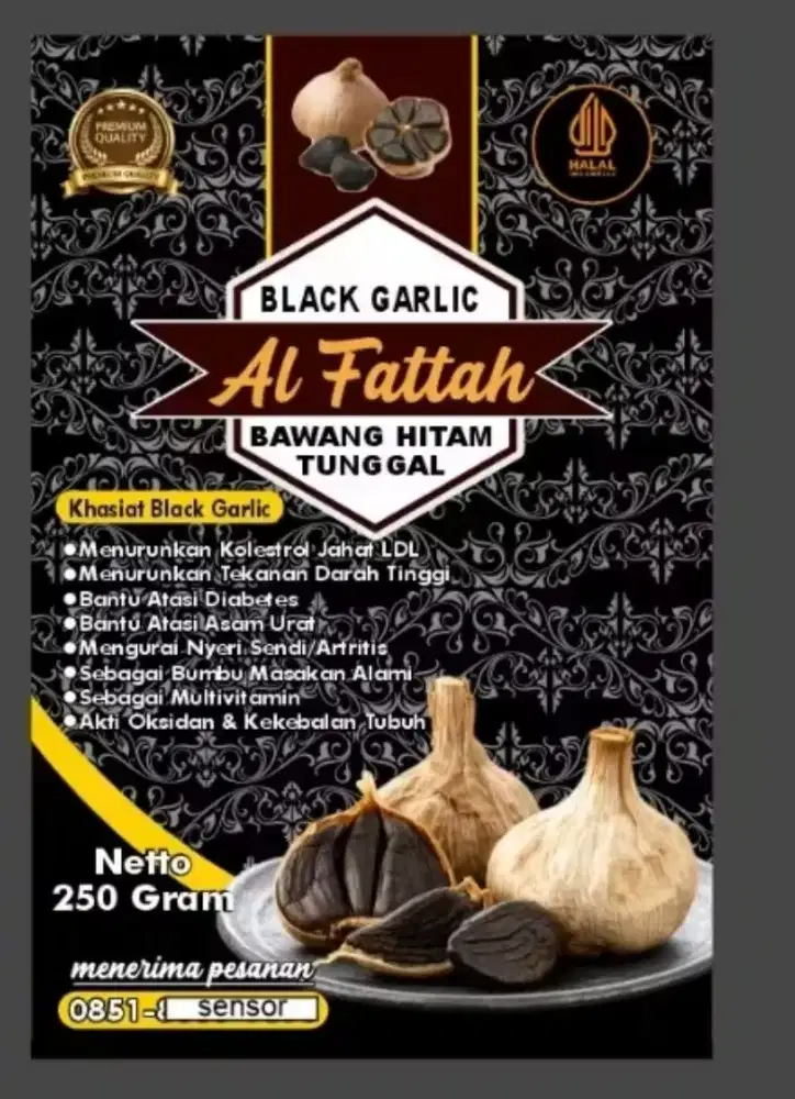AL FATTAH Black Garlic