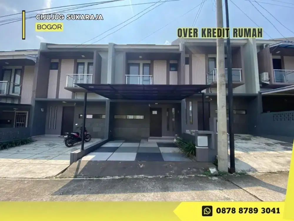 Jual Take Over Rumah 93JT di Perum Graha Laras Sentul Bogor dkt Tol