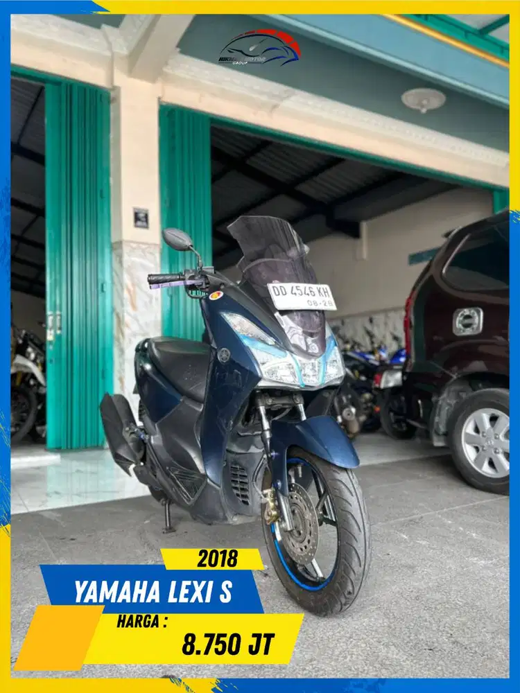 YAMAHA LEXI S 2018 PAJAK MATI PLAT DD BOSKUU HIKMAH MOTOR KEPUH