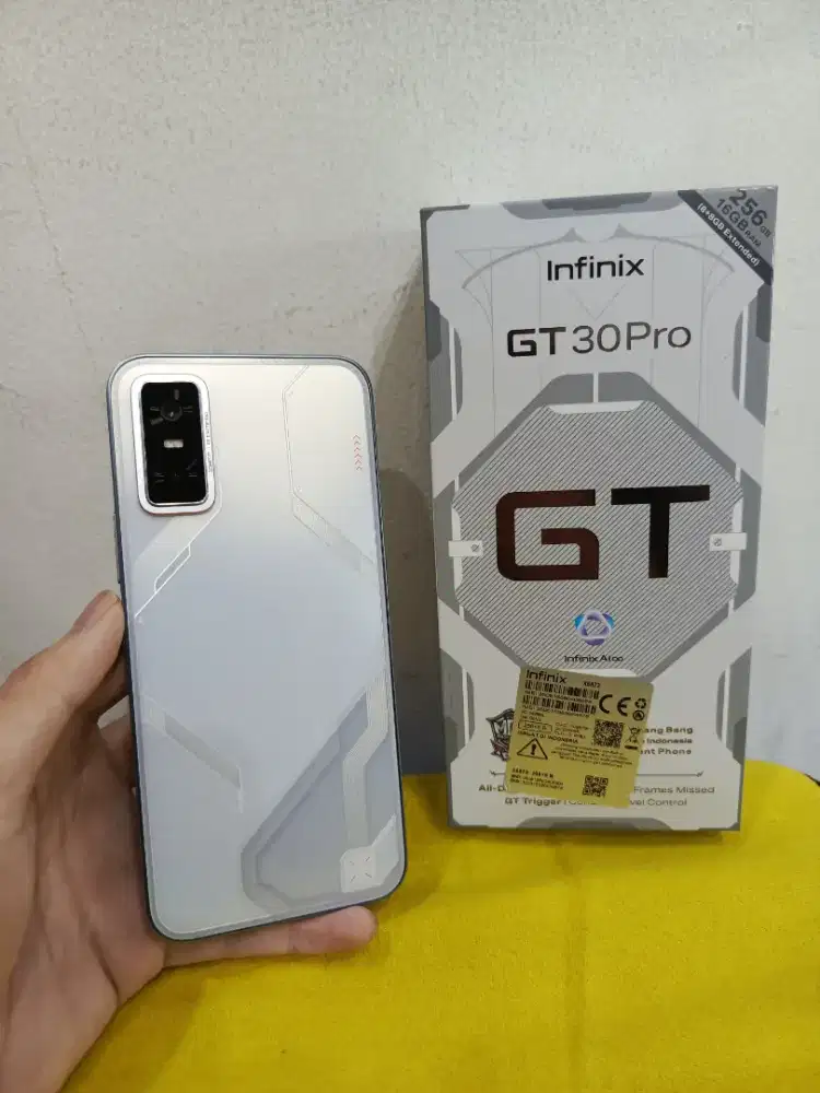 Infinix GT 30 Pro 8/256 Garansi Panjang, Fullset ori, Mulus, Nominus