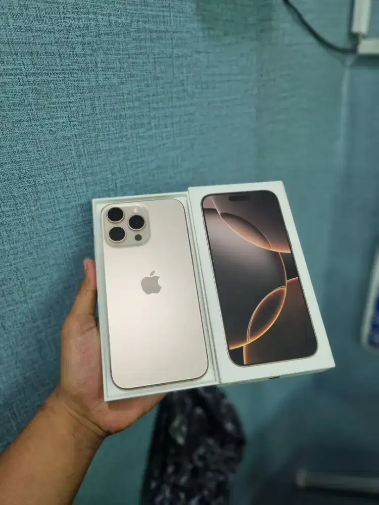 IPhone 16 Pro Max 256GB Ibox Second Fullset Original 100%