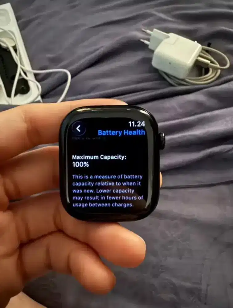 Apple Watch Series 11 46mm Black Jet Black Alumunium Case