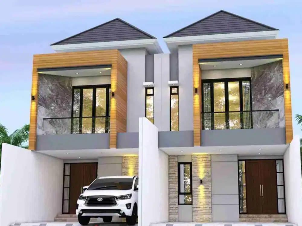 Jual 2 unit rumah kendangsari baru dekat Petra Ubaya