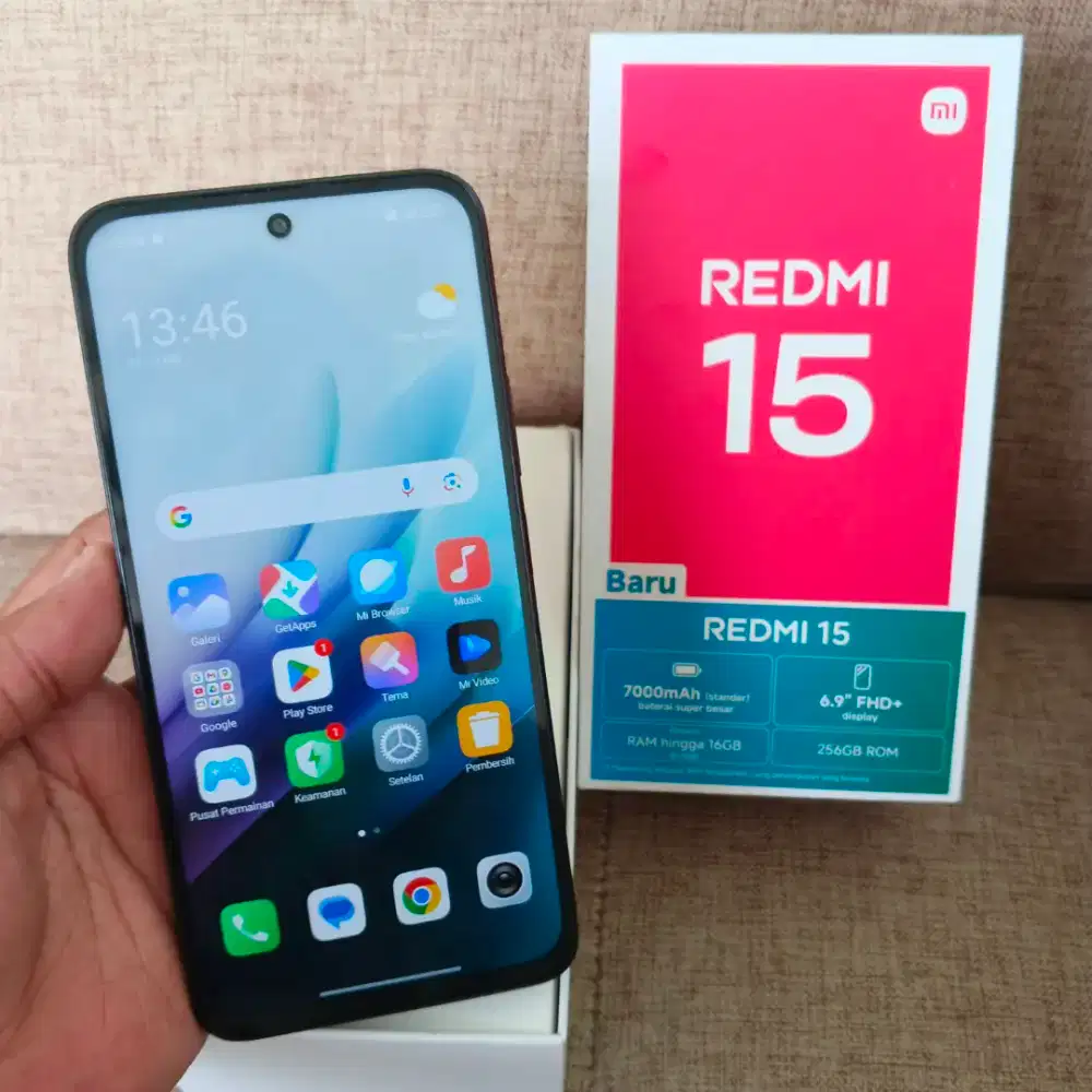 Redmi 15 Ram 8/256 Gb Fullset Muluss
