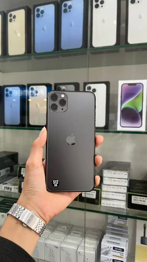 Iphone 11 Pro max 512 GB Jaringan Permanen Pemakaian lama