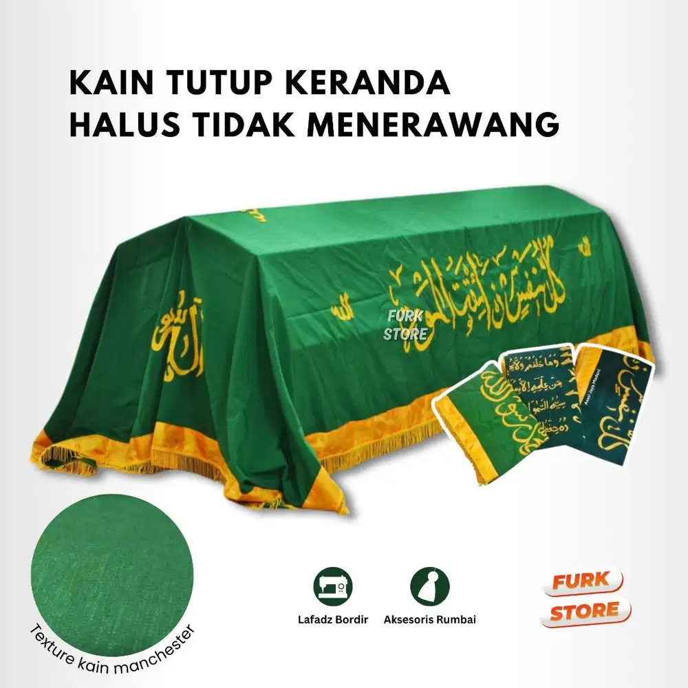 Kain Penutup Keranda Tipe TPJ02 - Kain Tutup Keranda Jenazah