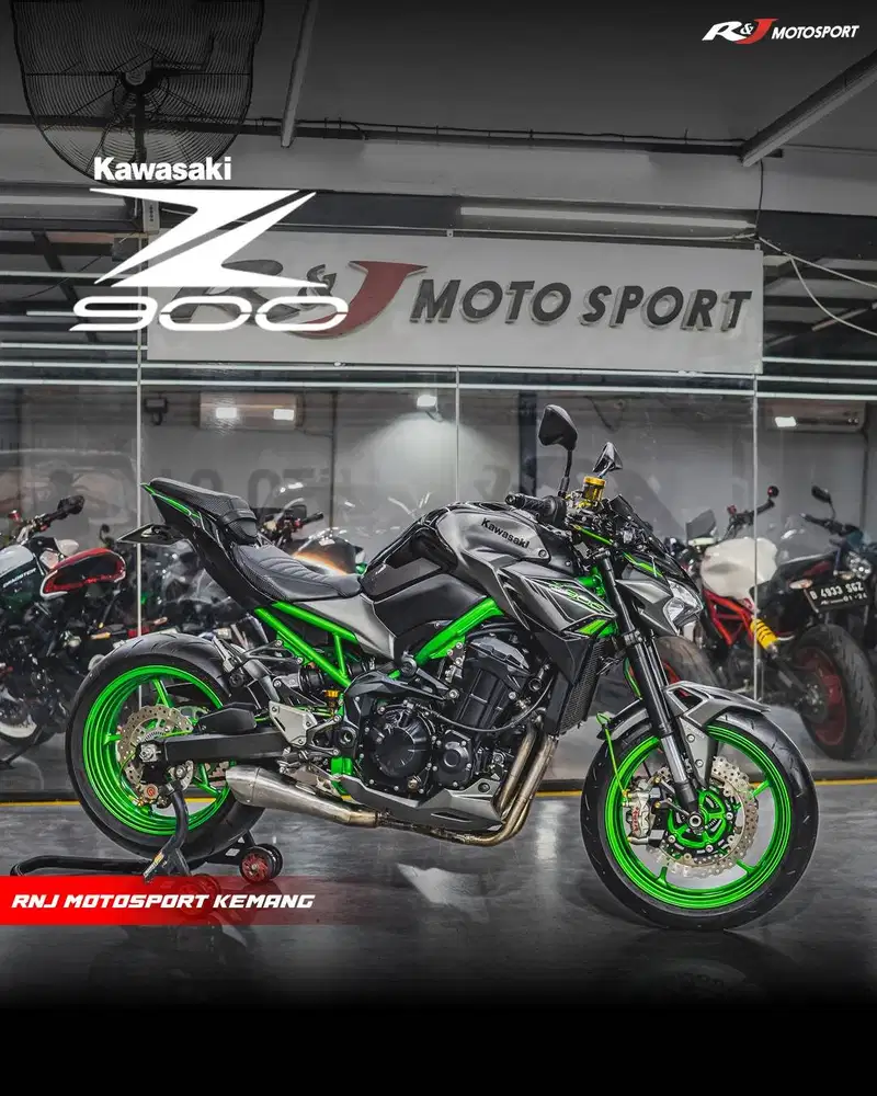 (STNK & BPKB) Kawasaki Z900 Nik 2023 HP Corse KM 1.800 Best Unit