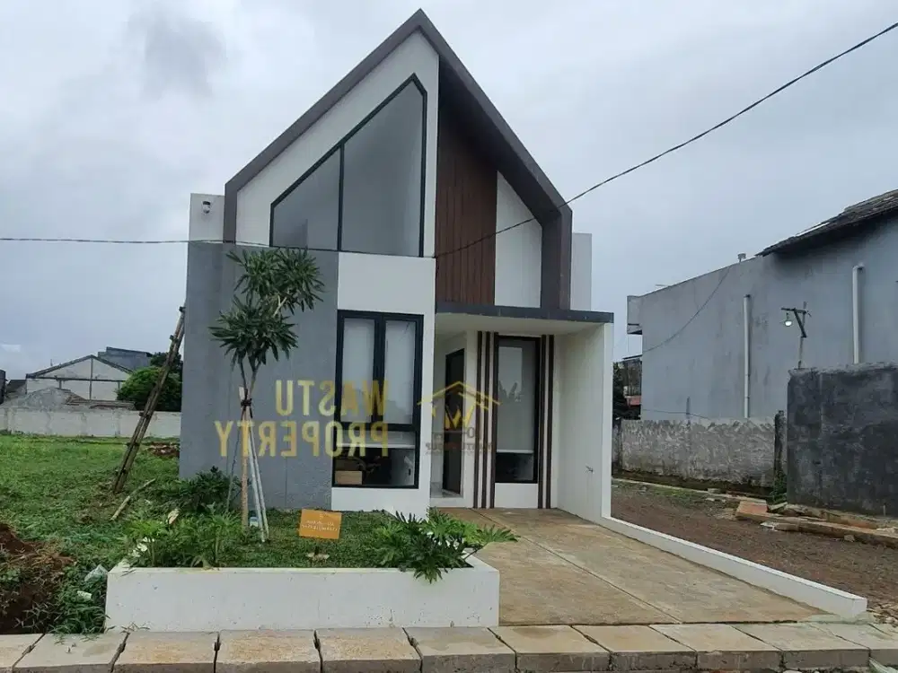 Rumah Cantik Kawasan Asri Sukahati Bogor, Harga Murah