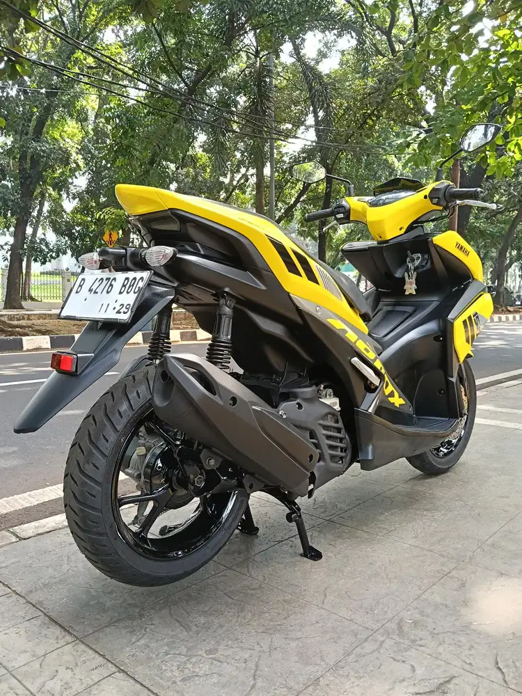 DIJUAL CASH YAMAHA AEROX 155 OLD THN 2017 PAJAK IDUP KALENG PANJANG
