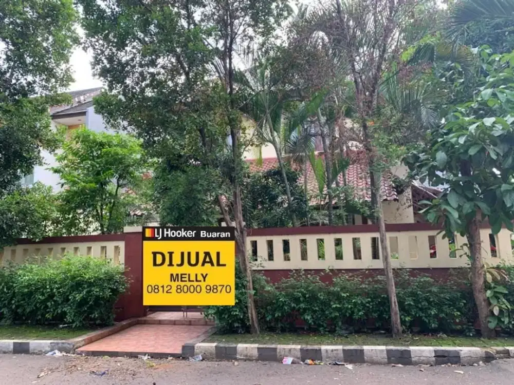 Rumah Lux Asri Komplek Billymoon Pondok Kelapa Jakarta Timur