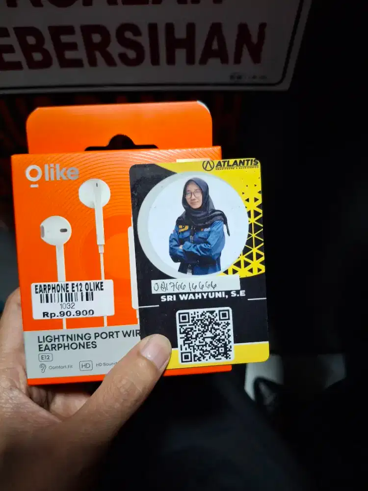 ATLANTIS DAHSYAT EARPHONE E12 OLIKE