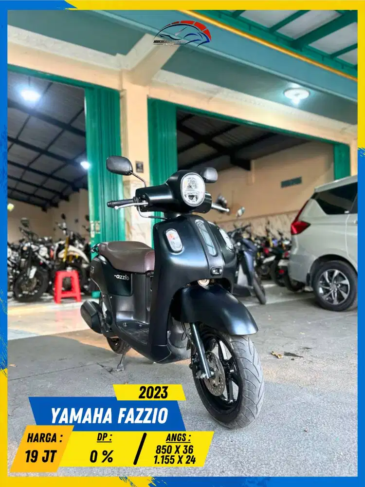 YAMAHA FAZZIO 2023 MESIN LIKE NEW MASZEHH HIKMAH MOTOR KEPUH