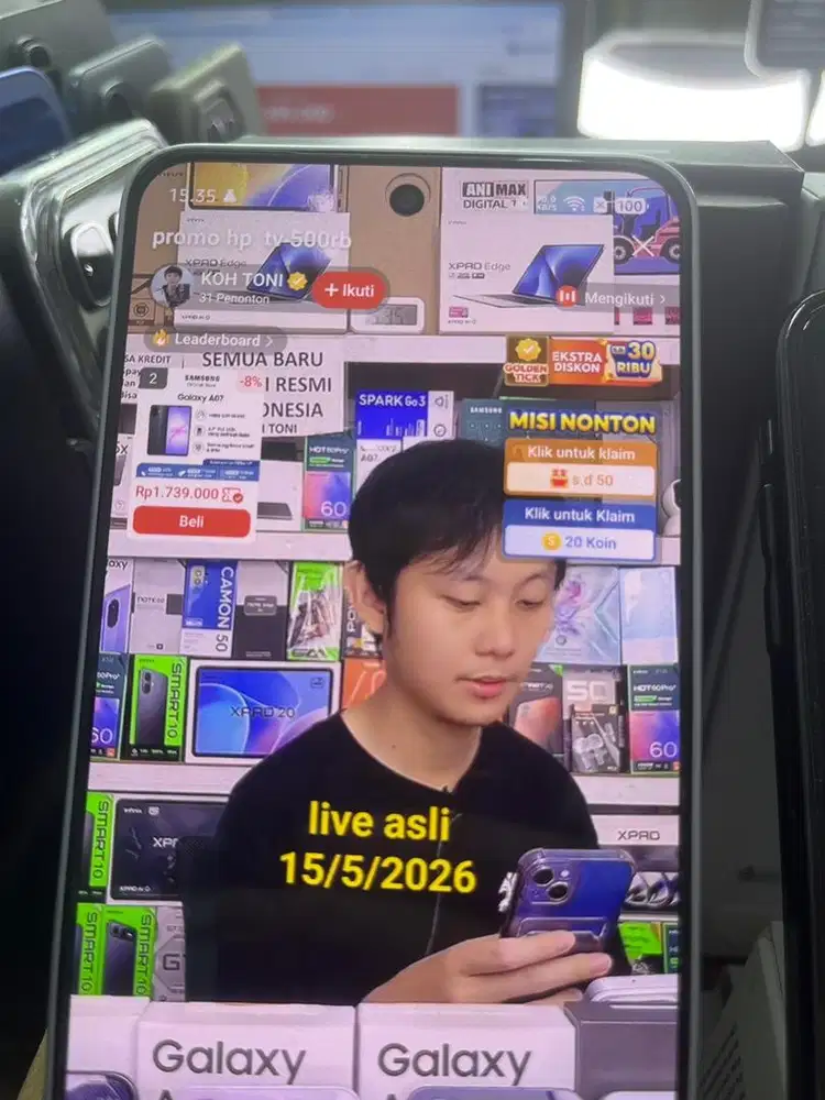 cari host buat live streaming jualan dishoppe
