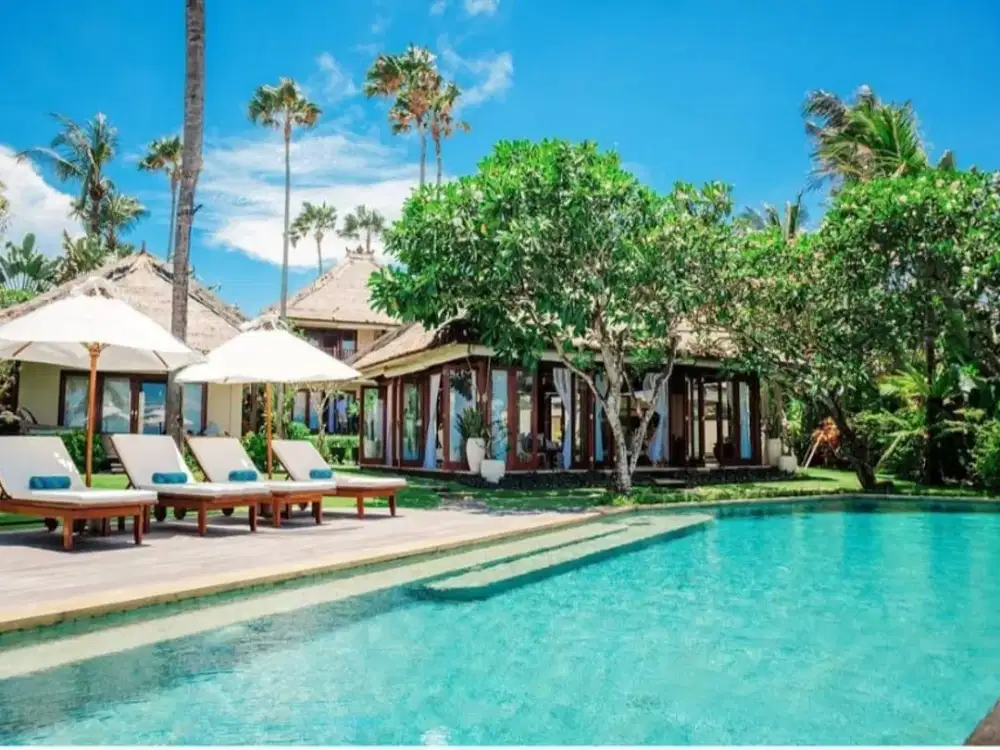 Disewakan Villa Tepi Pantai Cemagi Sangat Cocok Untuk Investasi