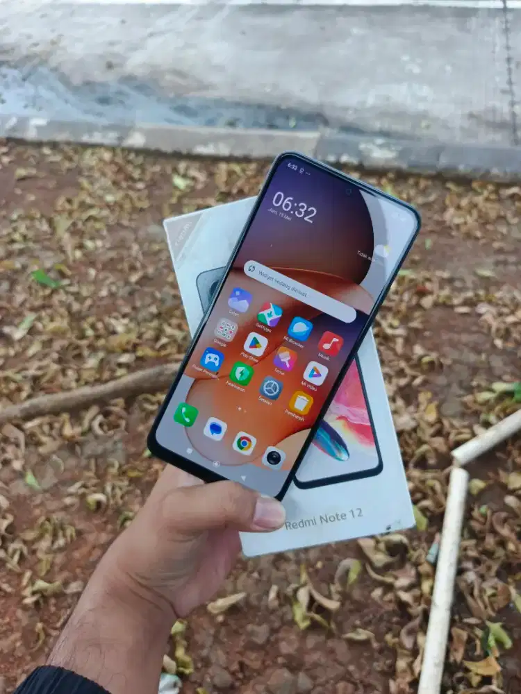 Xioami Redmi Note 12 Onxy Grey 4/128