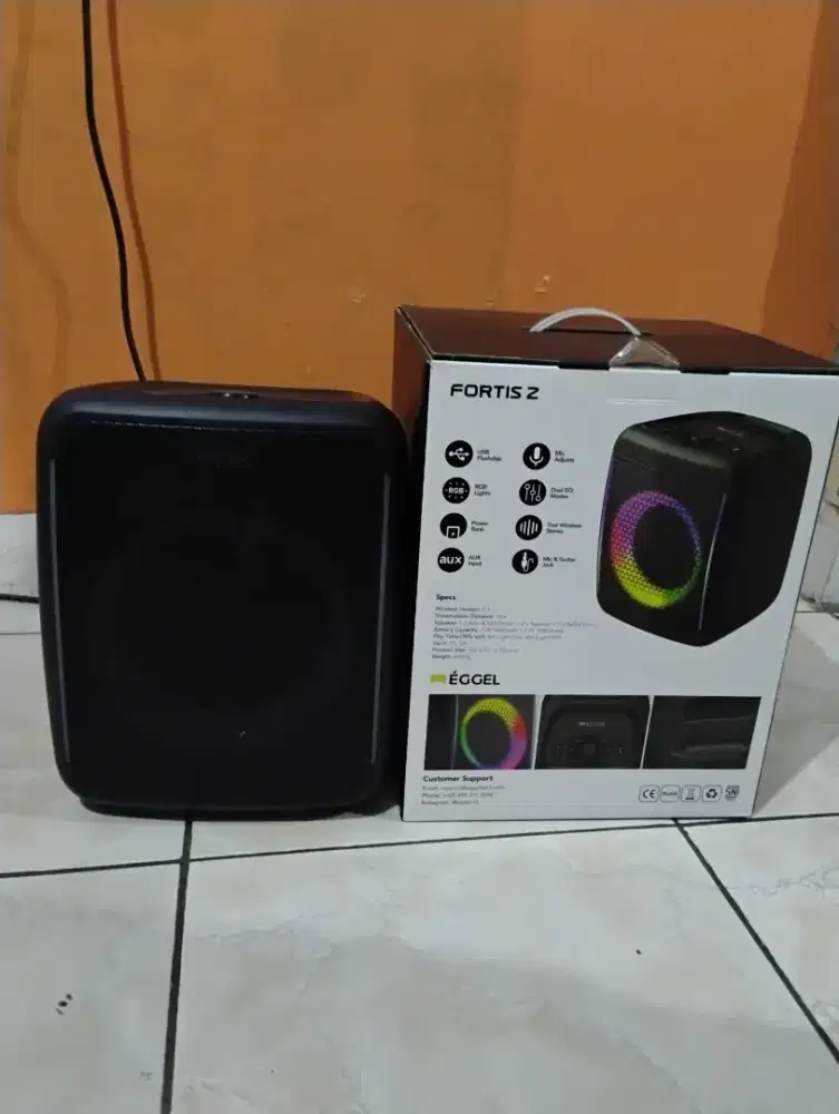 Speaker bluetooth egel portis 2
