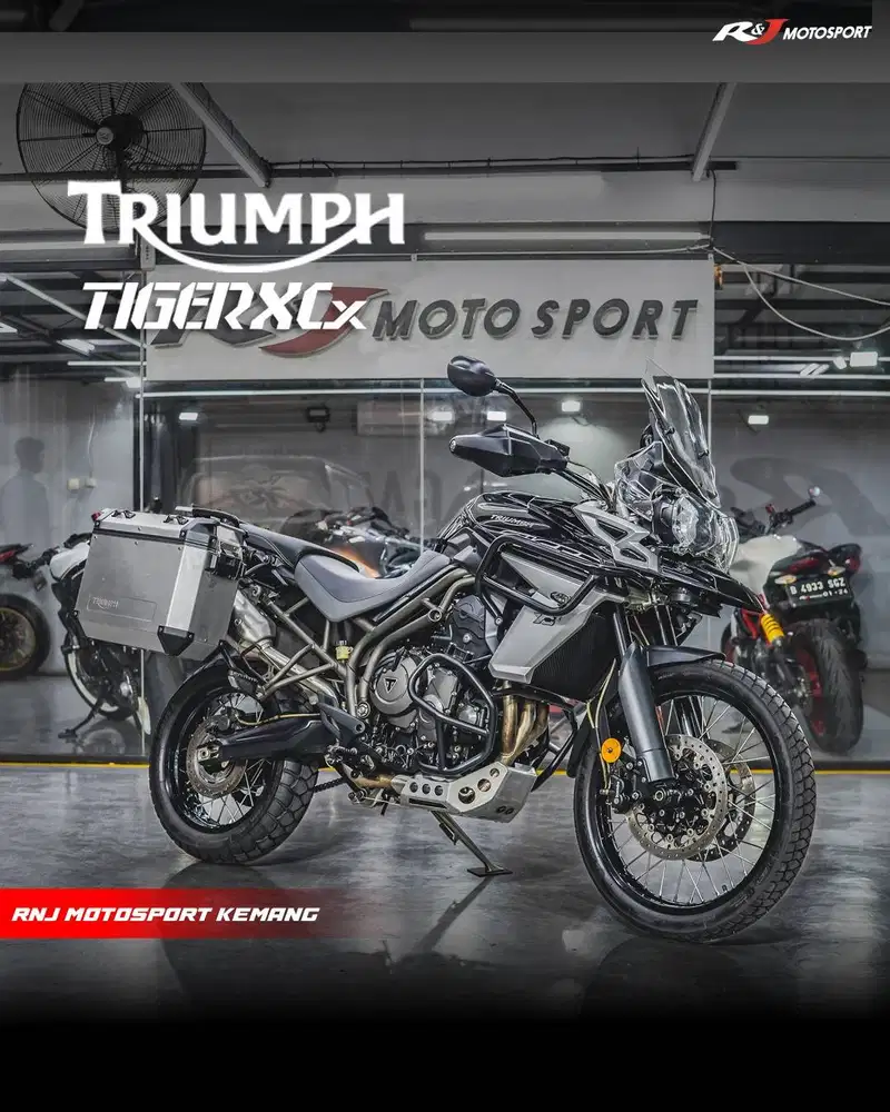 (STNK & BPKB) Triump Tiger XCX Nik 2018 Arrow Super Good Condition