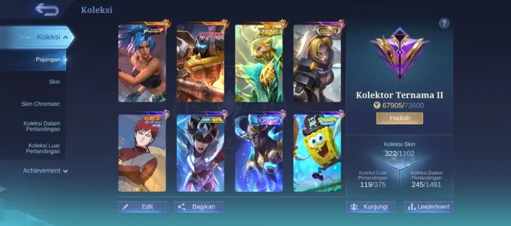 Akun Mobile Legends
