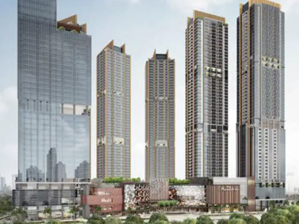 Dijual Apartemen Menara Jakarta Kemayoran Tower Azure Type 2+1 BR Luas 88