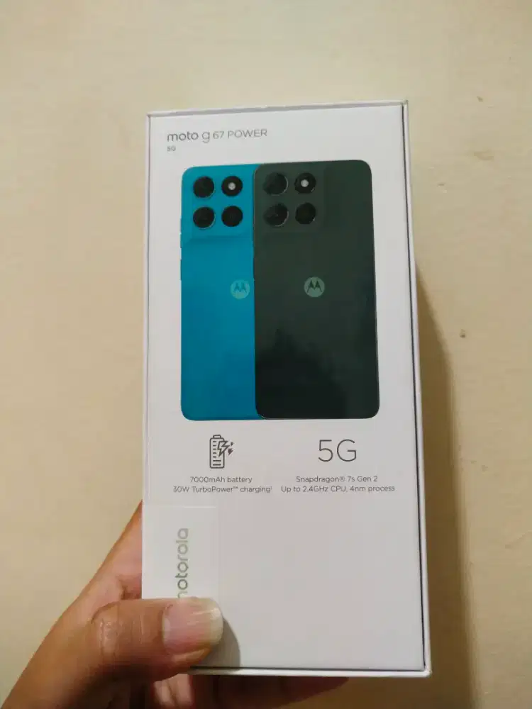 motorola G 67 power 5g 8/256 segel