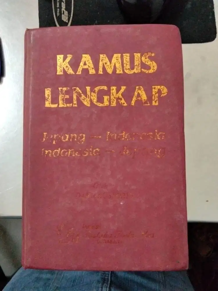 buku bekas kamus bahasa jepang - indonesia ,