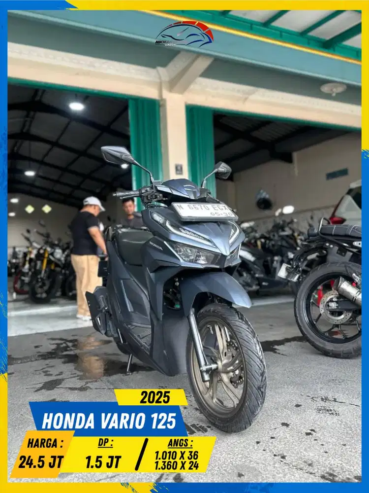 HONDA VARIO 125 2025 BEKAS RASA BARU BOSKUU HIKMAH MOTOR KEPUH
