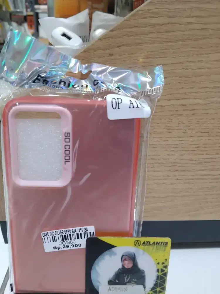CASE IMD SILVER OPPO A54 | ATLANTIS DAHSYAT