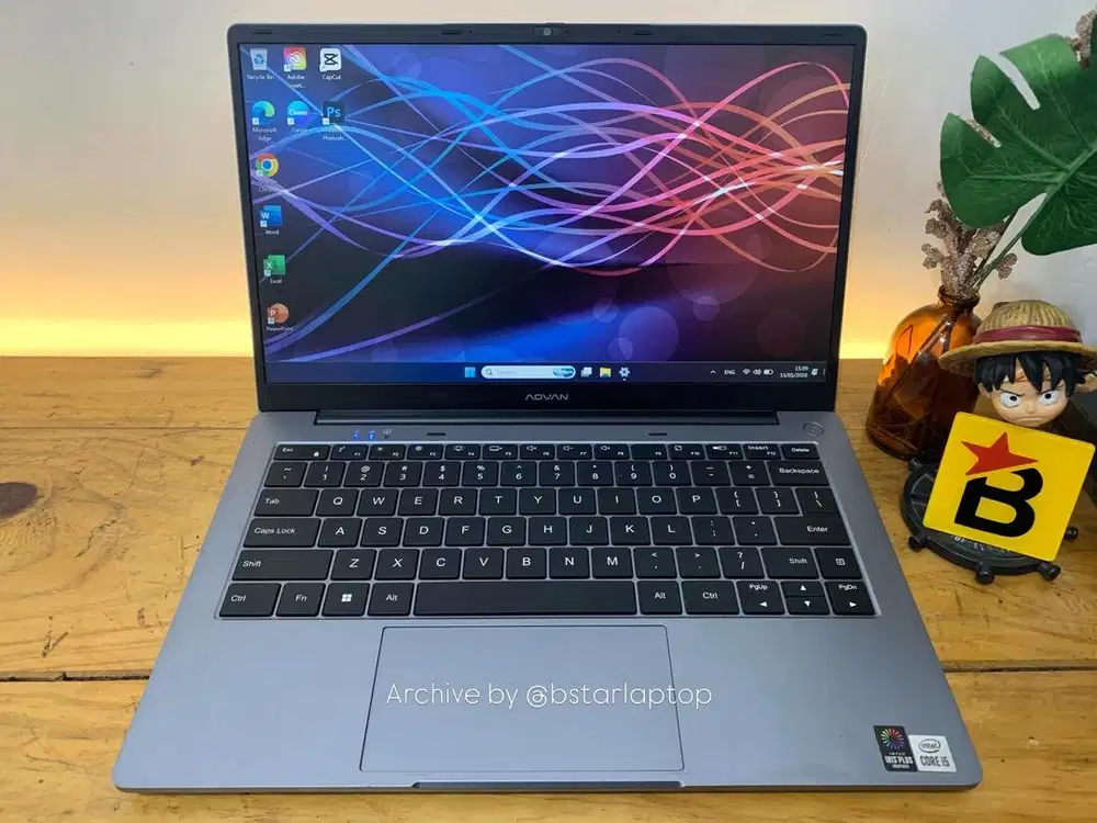 Laptop Advan WorkPro Lite 1701 Core i5 gen10 RAM 8 / 256 LED FHD Slim