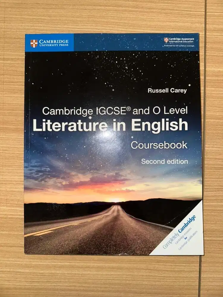 Cambridge IGCSE & O Level LITERATURE IN ENGLISH Coursebook