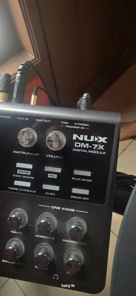 Drum Elektrik NUX DM-7X - Mulus, Jarang Pakai!