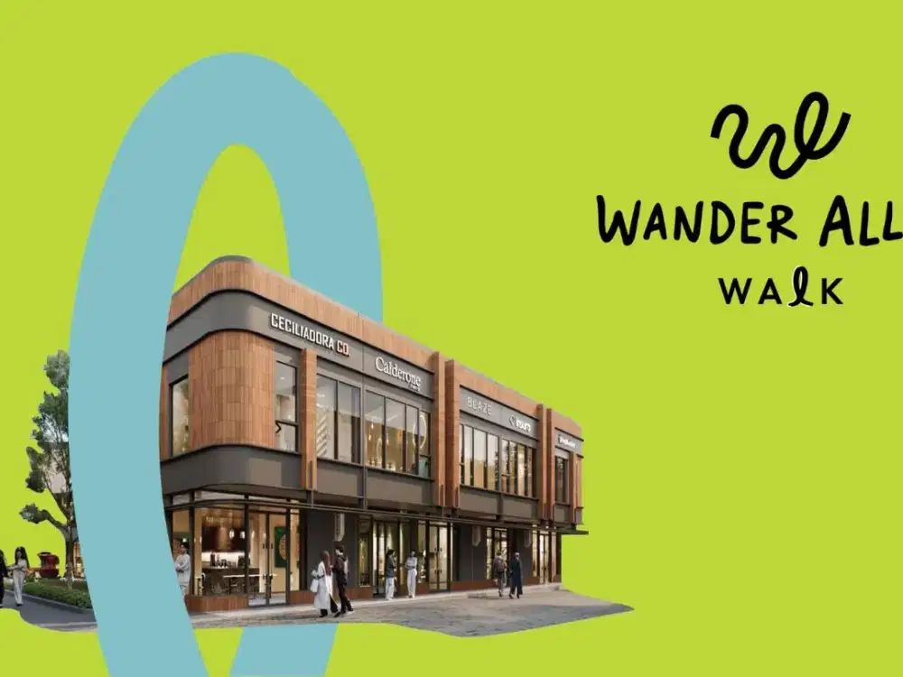 Wander Alley BSD City — a new alfresco retail destination in the heart of TOD Intermoda