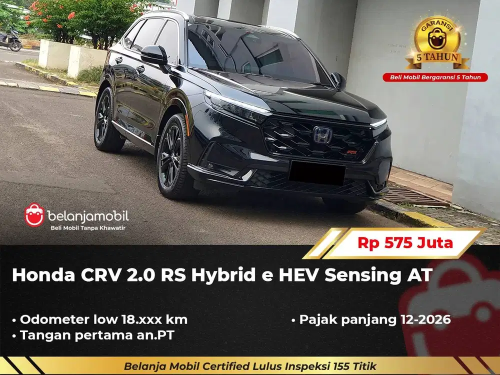 [ LOW KM 18RB ] Honda CR-V CR V CRV 2.0 RS Hybrid EV Sensing 2023/2024
