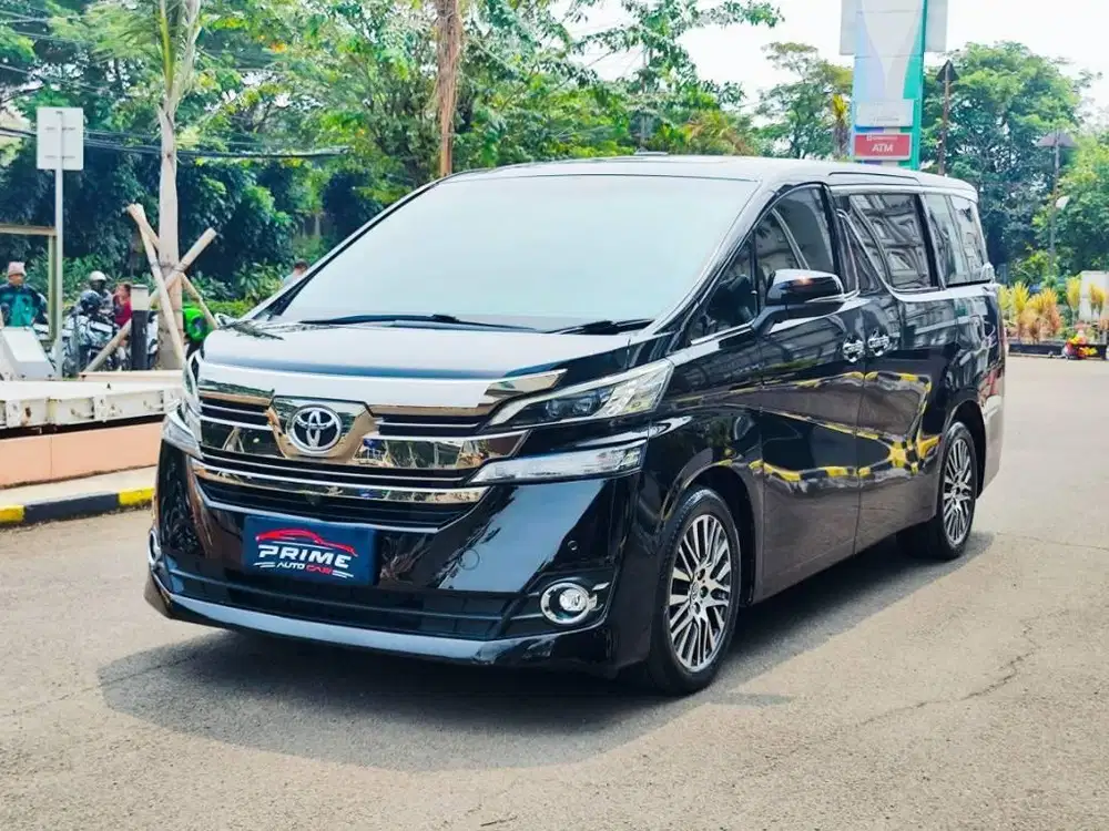 LIKE NEW‼️RECORD‼️Toyota Vellfire 2.5 G ATPM AT 2015 - RAWATAN