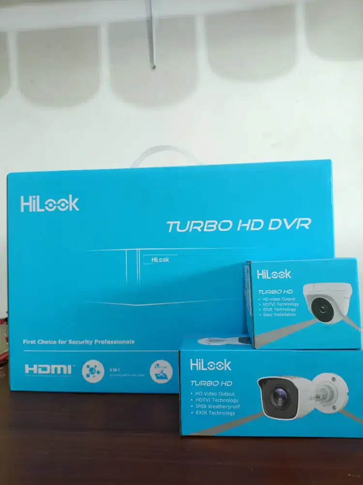 Cctv hilook paket hemat, bergaransi dan berkualitas yuk pasang cctv