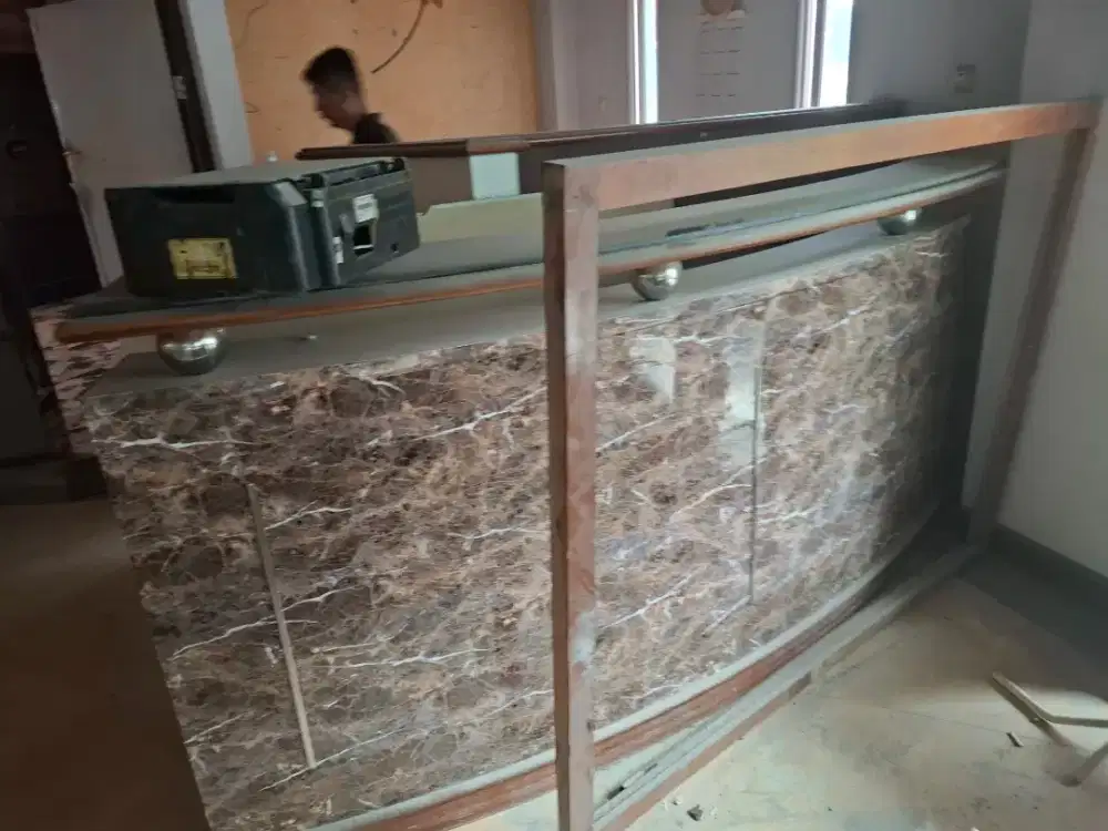 Meja lobby untuk kantor. hotel