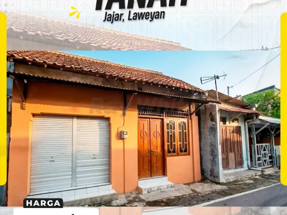 Dijual Lahan Strategis Hadap Barat di Kawasan Elit Jajar Solo