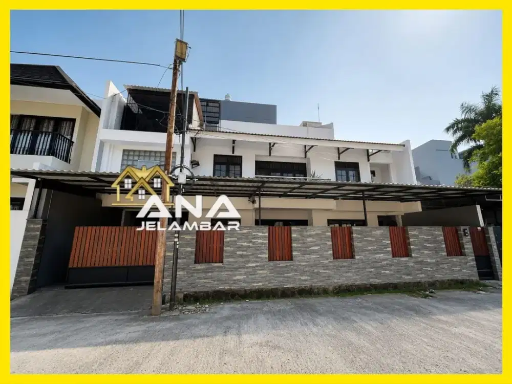 ANA RUMAH COZY UK 16X15M DI KOMPLEK KAVLING POLRI JELAMBAR