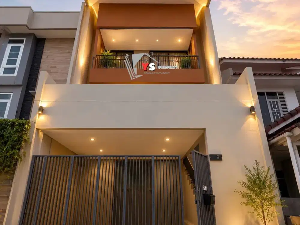 ZN116 Rumah Baru Mewah 3,5 Lantai di Pulomas Jakarta Timur