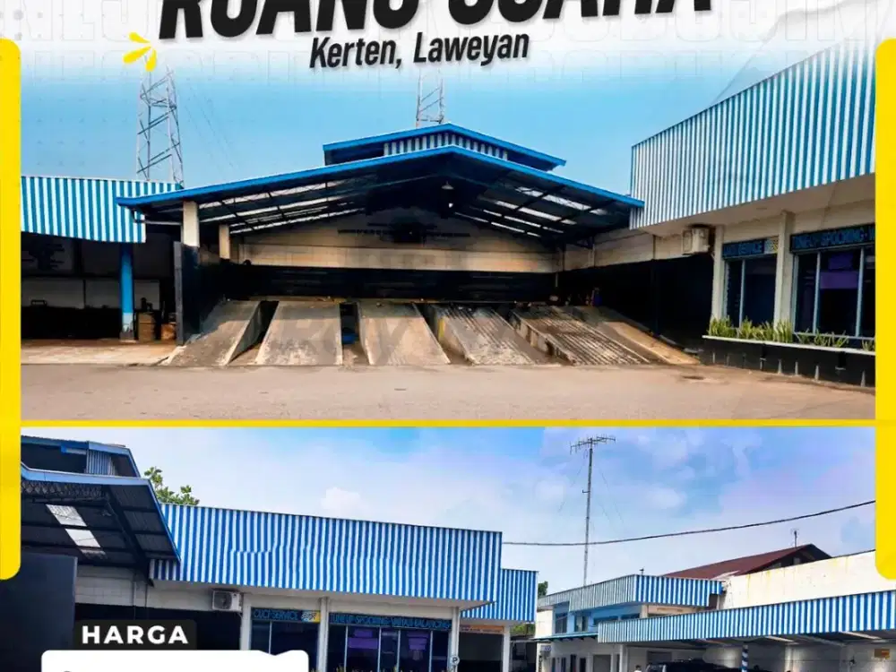 Dijual Asset Komersial Lahan Usaha di Koridor Utama Kerten Solo