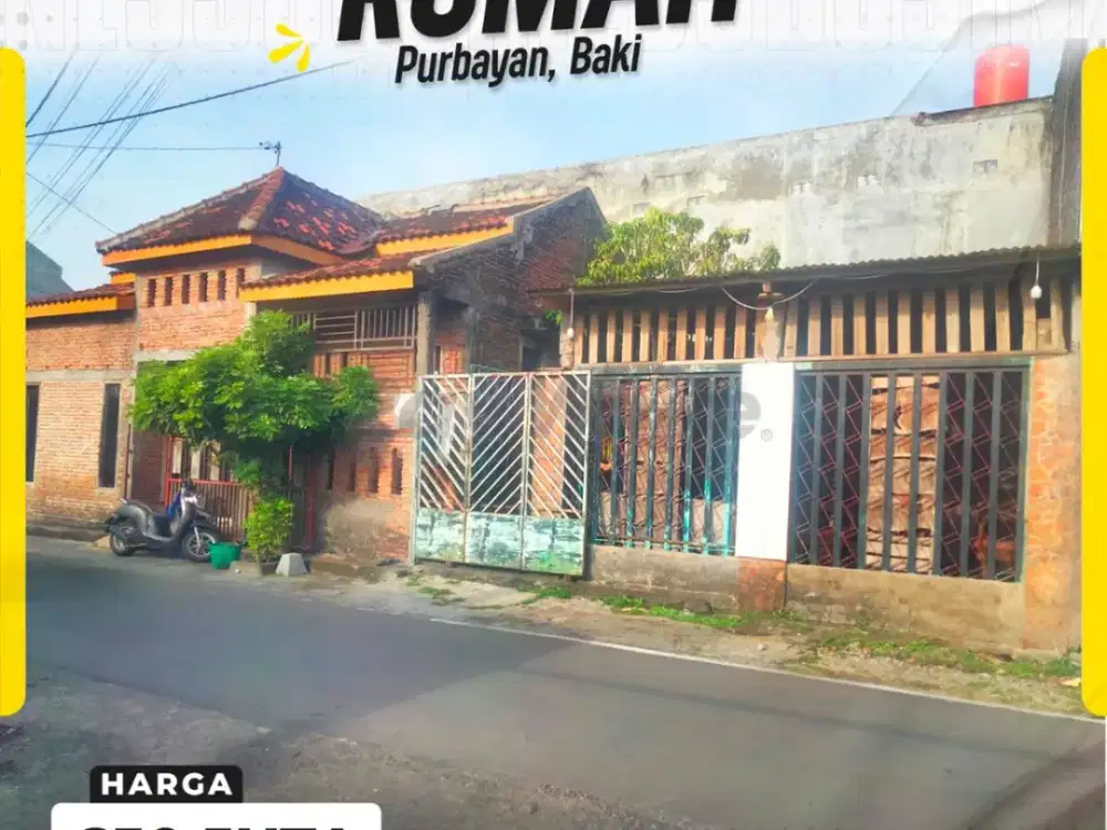 Dijual Rumah Modern Minimalis Di  Kawasan Strategis Jl. Mangesti Purbayan