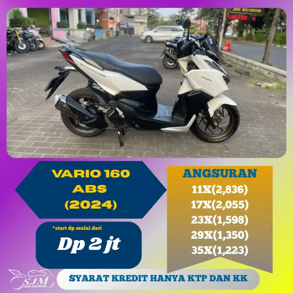 HONDA VARIO 160 ABS 2024 CASH & KREDIT
